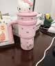 三丽鸥（SANRIO）HelloKitty冰霸公仔保温锁冷杯316不锈钢带吸管送女生日礼物700ml 实拍图