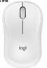 罗技（Logitech）M221 轻音鼠标 无线鼠标 办公鼠标 对称鼠标 带无线微型接收器 米白色 实拍图