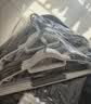 BAGKKO衣架无痕防滑晾晒衣架加粗厚不鼓包家用干湿两用挂衣服衣挂成人学生宿舍结实 实拍图