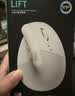 罗技（Logitech）Lift人体工学鼠标 垂直鼠标 小手鼠标 无线蓝牙鼠标 3台设备秒切换 带Logi Bolt接收器 黑色 实拍图