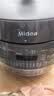 美的（Midea）0涂层精钢厚釜电压力锅5L双胆全自动智能预约家用煲汤煮饭煲MY-C5856G高压锅4-6人 实拍图