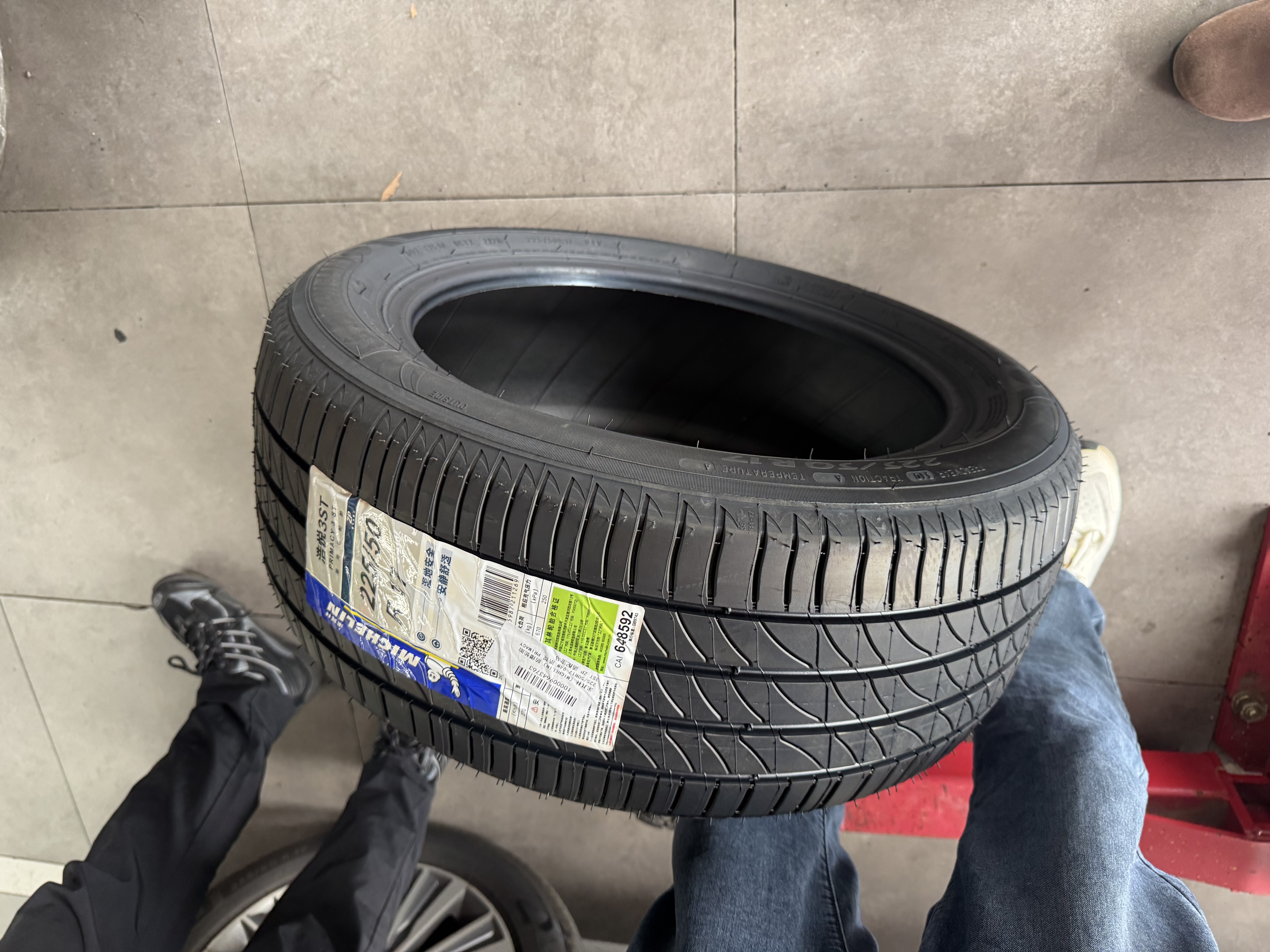 米其林（MICHELIN）防爆轮胎 225/50R17 94W 浩悦 PRIMACY 3ST ZP 适配宝马 实拍图