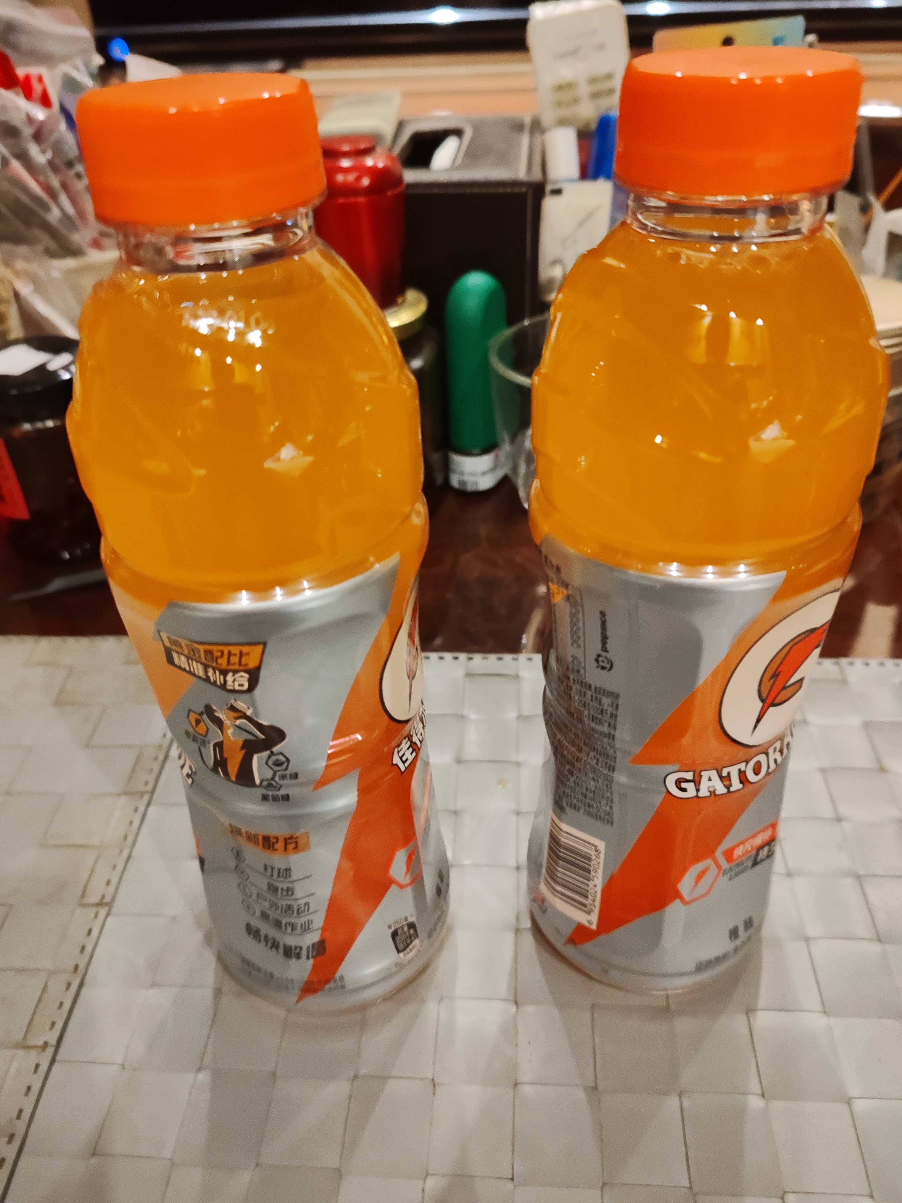 百事可乐佳得乐 GATORADE  橙味 运动饮料600ml*15 补充电解质 整箱装 实拍图
