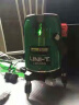 优利德红外线水平仪绿光激光找平仪高精度触摸屏平水仪 LM520G-LD(2线绿光)+1.2米支架 实拍图