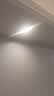 惠普led深杯防眩护眼嵌入式筒灯玄关卧室走廊吊顶开孔7.5cm暖白沐之光 实拍图