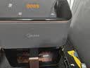 美的（Midea）空气炸锅家用蒸烤一体家用可视窗口小家电 实用多功能烘焙5.3L大容量 金属内腔智能烹饪KZC539J5 实拍图