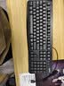 罗技（Logitech）MK120 键鼠套装 有线键鼠套装 办公键鼠套装 电脑键盘 USB即插即用 全尺寸 黑色 实拍图