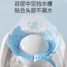 马博士婴儿洗头帽儿童洗澡帽浴帽宝宝洗头神器挡水可调节护耳洗发帽粉色 实拍图