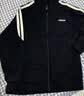 阿迪达斯（adidas）男装户外三条纹跑步连帽运动外套KA2577 黑 2XL 实拍图