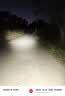 洛克兄弟自行车灯夜骑强光手电筒TYPE-C充电前灯防雨骑行装备 RHL1000 实拍图