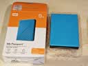 西部数据（WD）移动硬盘5TB USB3.0 My Passport随行版2.5英寸 蓝 机械硬盘 笔记本电脑外接 大容量加密 家庭存储 实拍图