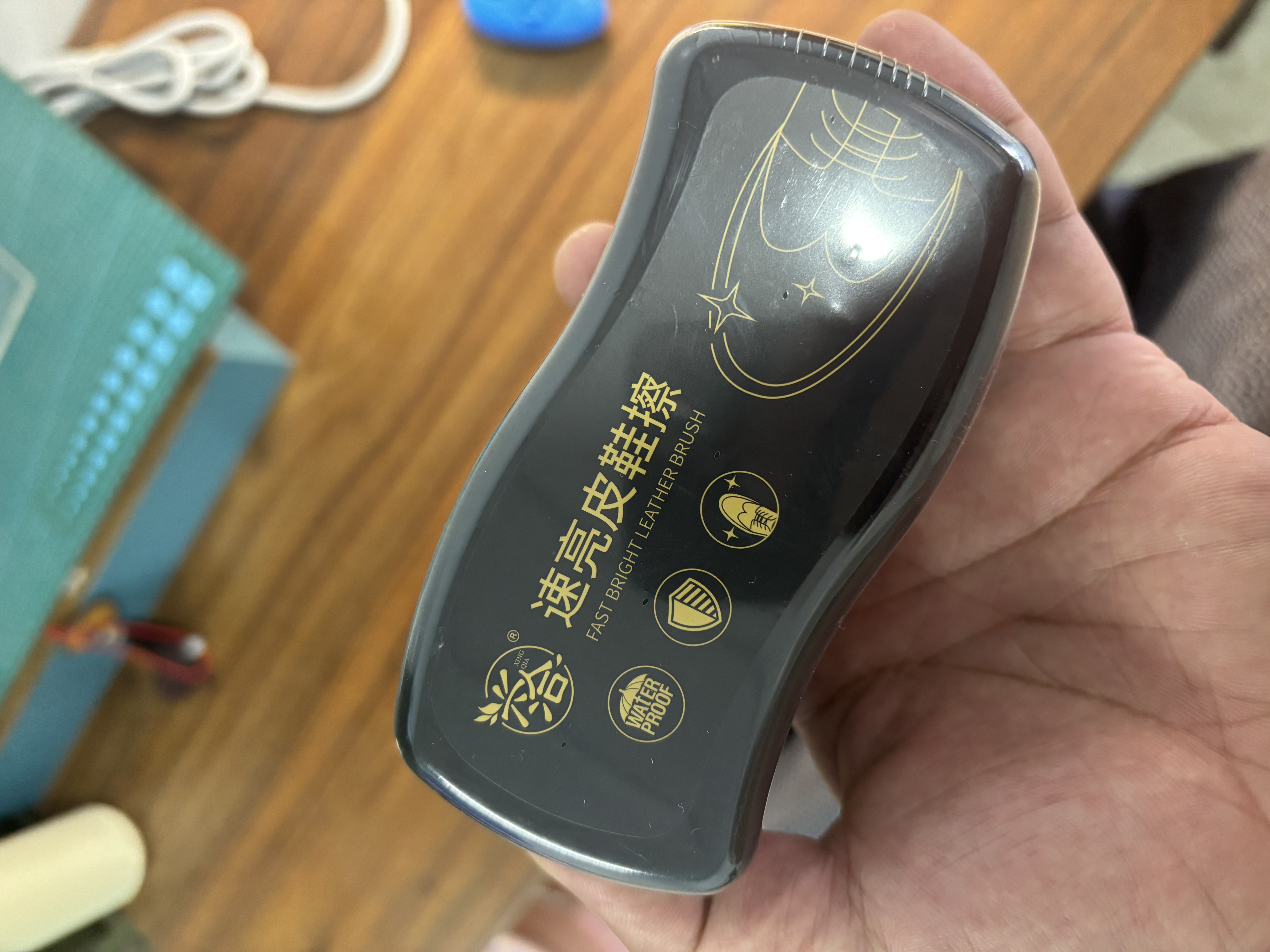 兴洽无色速亮皮鞋擦懒人【3盒装】皮鞋擦增亮海绵鞋擦鞋油擦鞋神器 实拍图