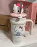 三丽鸥（SANRIO）HelloKitty公仔冰霸保温锁冷杯316不锈钢带吸管女友生日礼物700ml 实拍图
