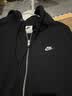 耐克（NIKE）外套男士 2026秋季新款运动服衣休闲上衣宽松连帽针织夹克 热推/经典时尚黑/晒图退10 L 【175】 体重130~150斤左右 实拍图