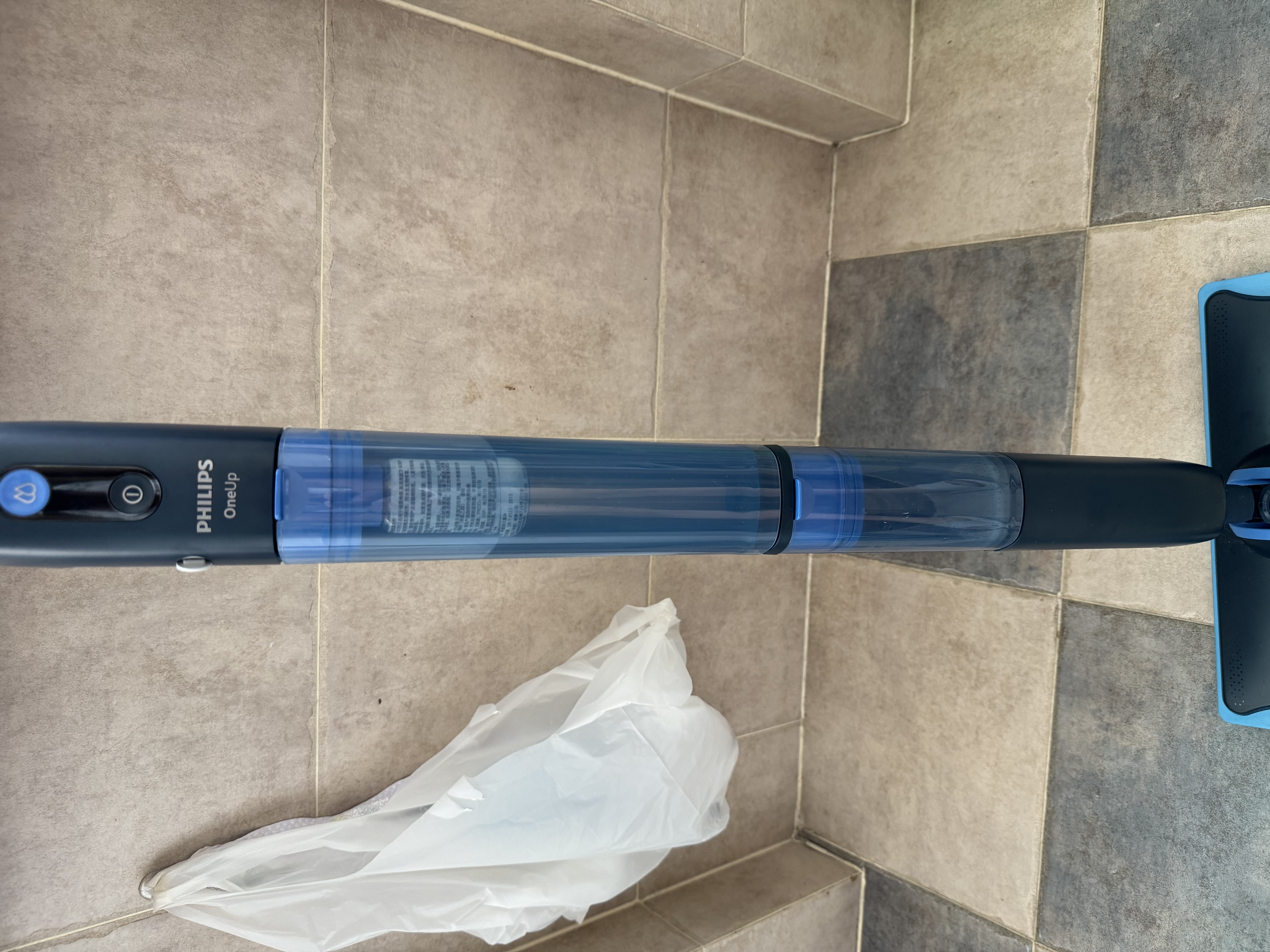 飞利浦（PHILIPS）无线智能洗地机 OneUp活水洗地拖地一体机 家用电动拖把 扫地机擦地拖地机洗拖一体净污分离XV5113 实拍图