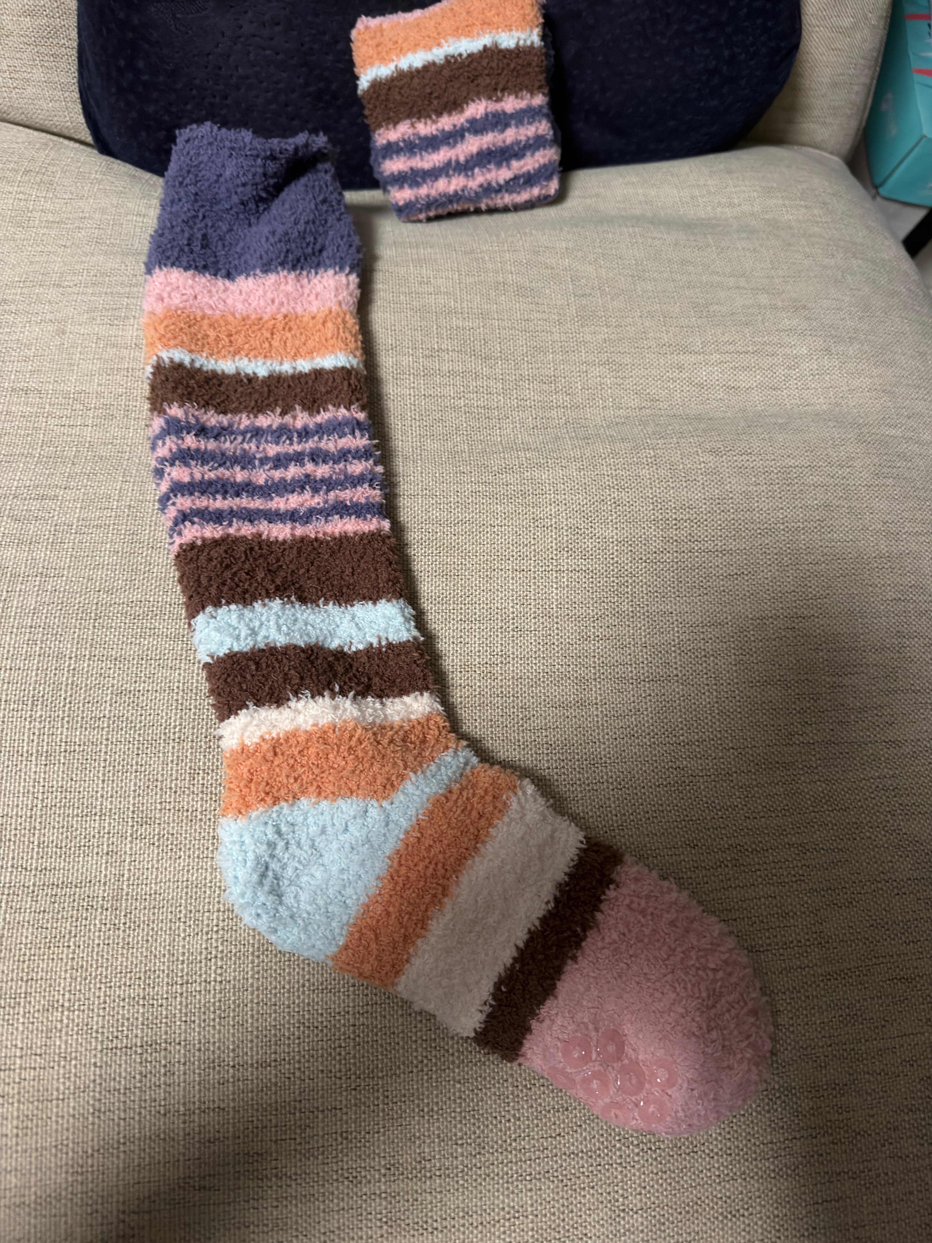 蕉内银皮520Color袜子秋冬季女士长筒棉袜10A抗菌透气动物城主题图案 实拍图