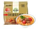 五谷道場非油炸方便面 骨汤蔬菜番茄牛腩面四连包112gx4袋 免煮早餐泡面 实拍图