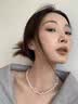 芯奢纯银S999足银如意同心结耳钉女士养耳防掉耳环2026年新款耳骨饰品 同心结耳钉弯钩一对 实拍图