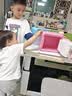 得力（deli）儿童玩具存钱罐电子密码保险箱储蓄罐送男孩女孩生日礼物圣诞礼物可存可取 粉色送贴纸 实拍图