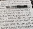 白雪（snowhite）直液式钢笔成人书法书写 大容量一次性钢笔小学生三年级练字不洇纸F尖0.5mm黑色6支/袋 FP20 实拍图
