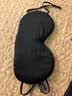 TA真丝眼罩桑蚕丝睡眠睡觉专用遮光重力深睡透气男女士助眠午睡黑色 实拍图