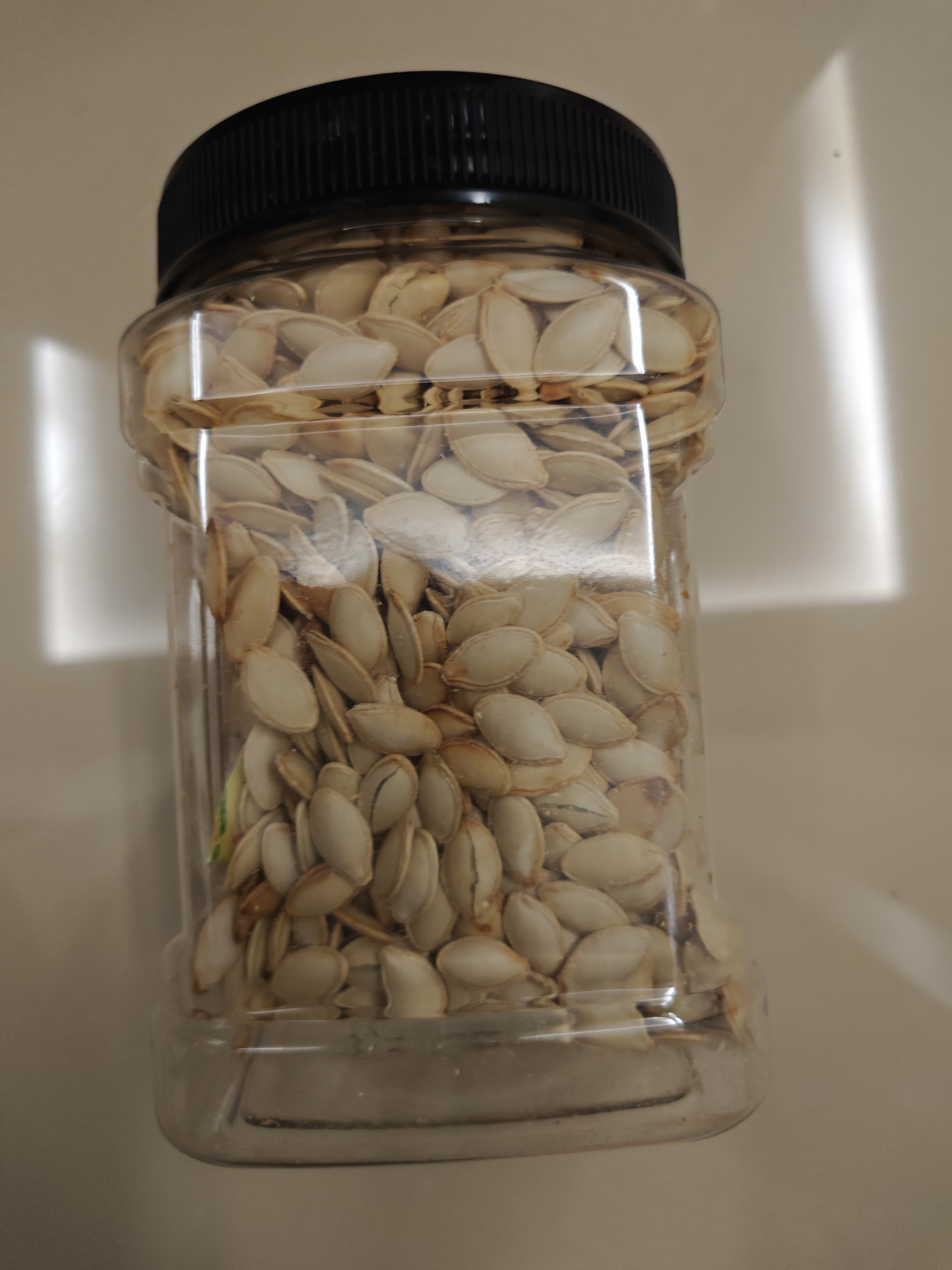 每果时光南瓜子400g原味大颗粒南瓜籽无添加每日坚果干果炒货休闲零食罐装 实拍图