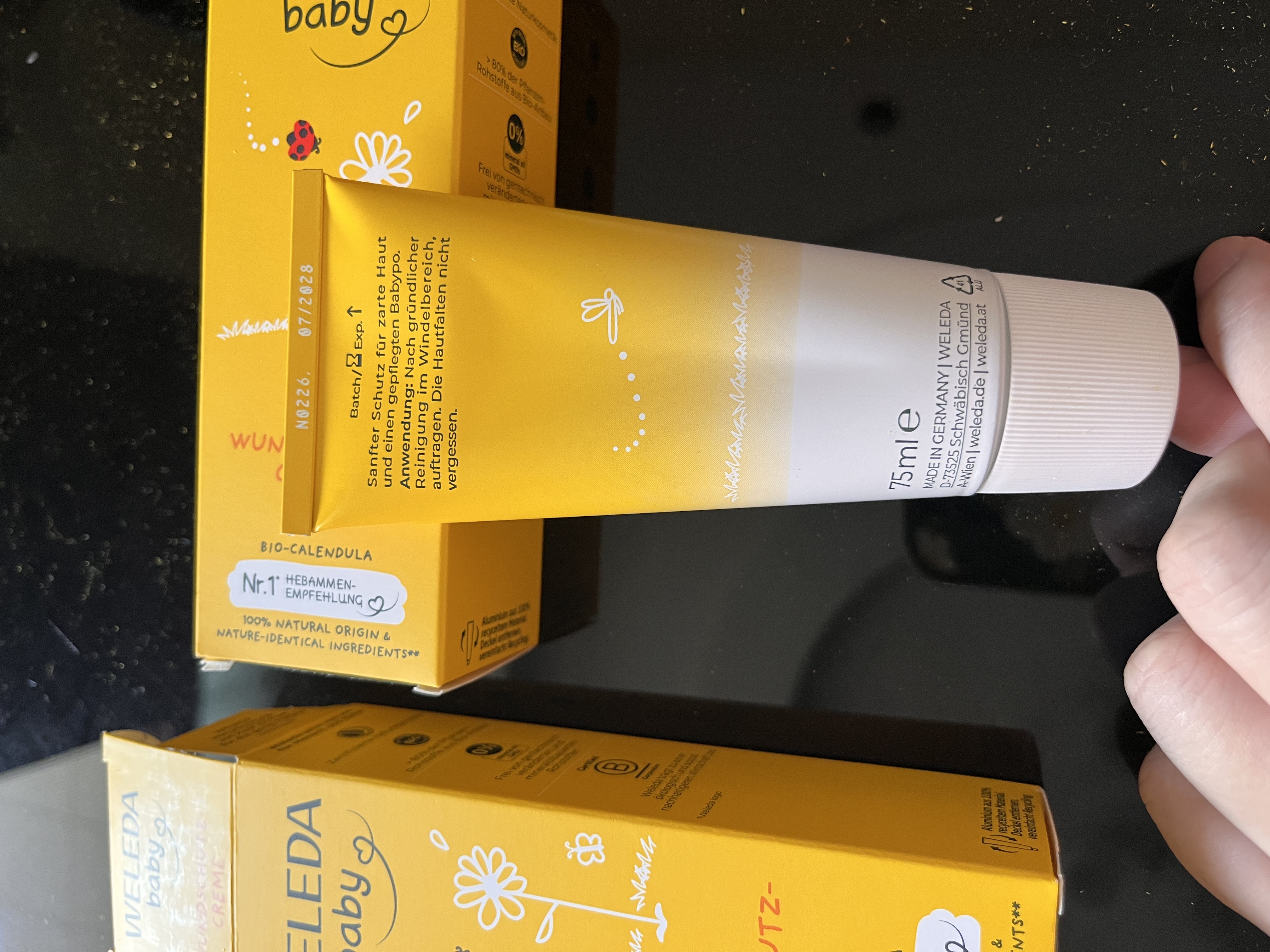 维蕾德（WELEDA）护臀膏婴儿屁屁乐膏新生儿宝宝金盏花护臀霜75mlx2组套装 德国 实拍图