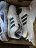 adidas ENTRAP美式校园风运动鞋少年感复古篮球风板鞋阿迪达斯   白色/金属暗银   37 实拍图