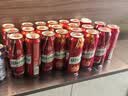 乌苏啤酒（wusu）双口味混合18罐（红500mL*12罐+楼兰500mL*6罐）组合装 实拍图