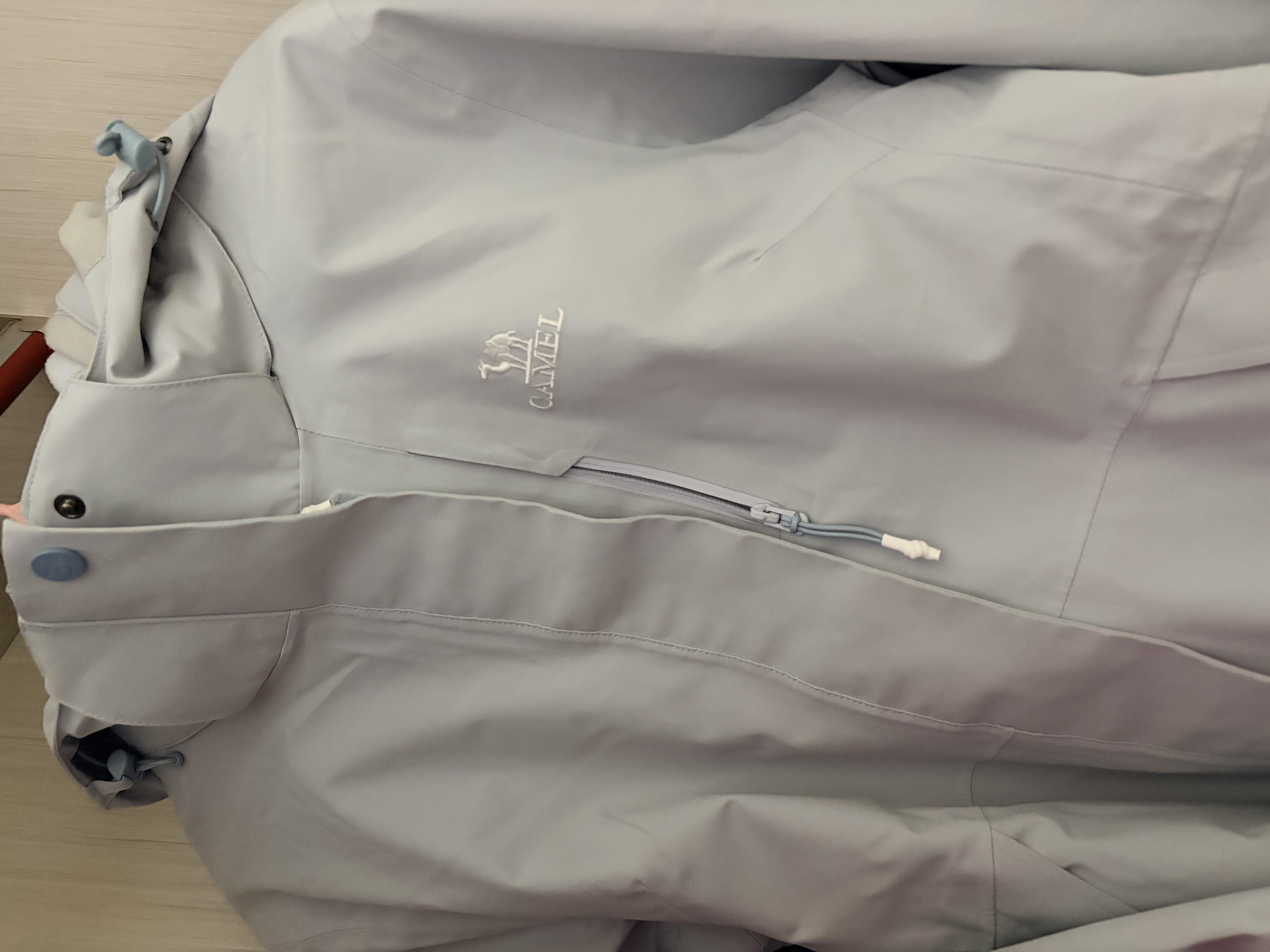 骆驼（CAMEL）CamelTex户外御寒冲锋衣男女同款防油污外套三合一登山服  L 实拍图
