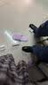 达芙妮英伦风黑色小皮鞋女2026新款秋季粗中跟乐福鞋通勤工作单鞋一脚蹬 实拍图