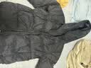 雪中飞儿童羽绒服新款男女童秋冬季加厚青少年面包服中大童保暖羽绒外套 黑色 4376 160 实拍图
