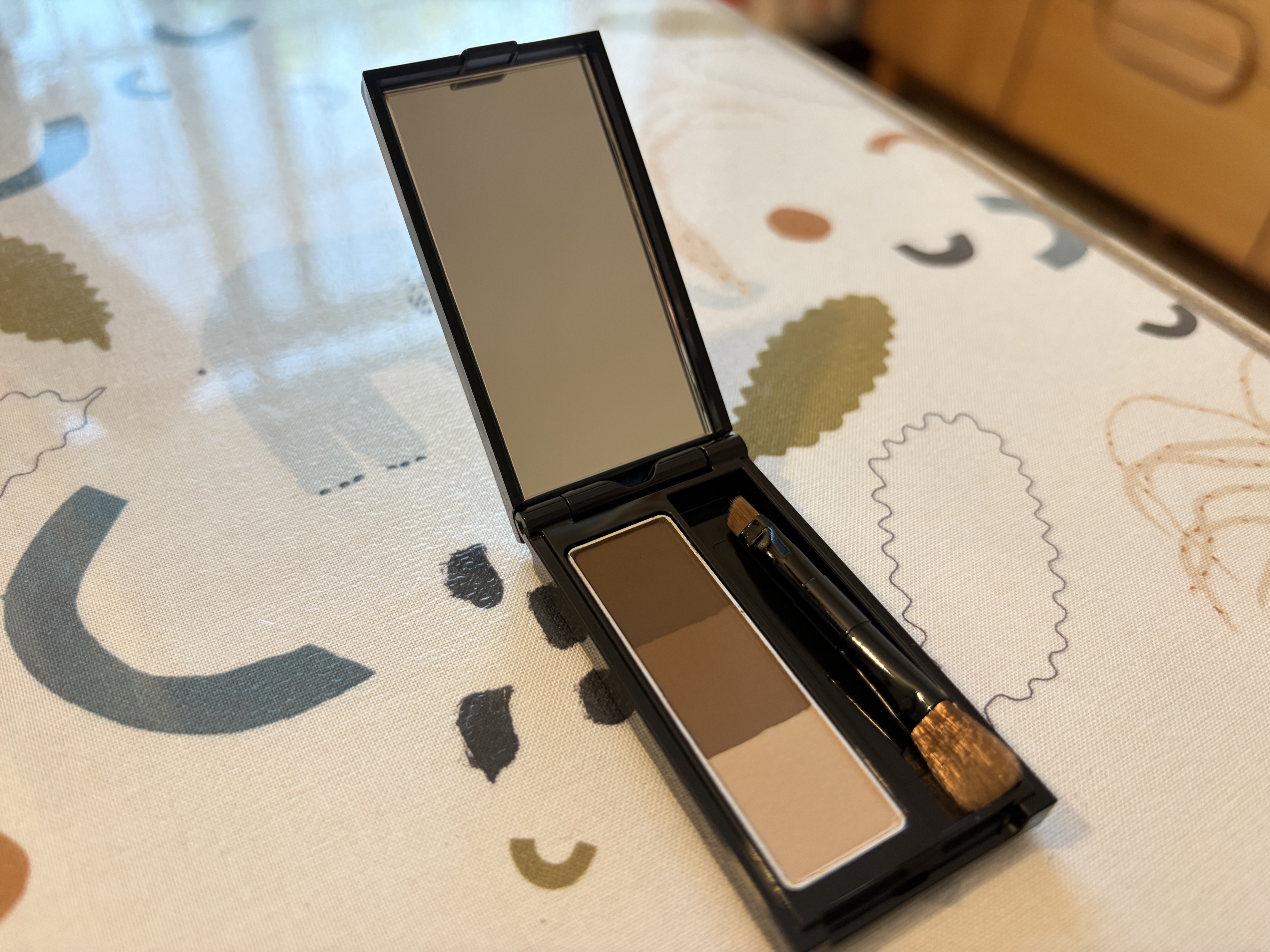 凯朵（KATE）三色眉粉防水持妆鼻影修容多用典雅深棕EX-5 2.2g生日礼物女友 实拍图