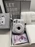 INSTAX富士instax立拍立得 一次成像相机 mini13漂浮记忆礼盒 奶霜白 含10张幻梦银河相纸 实拍图