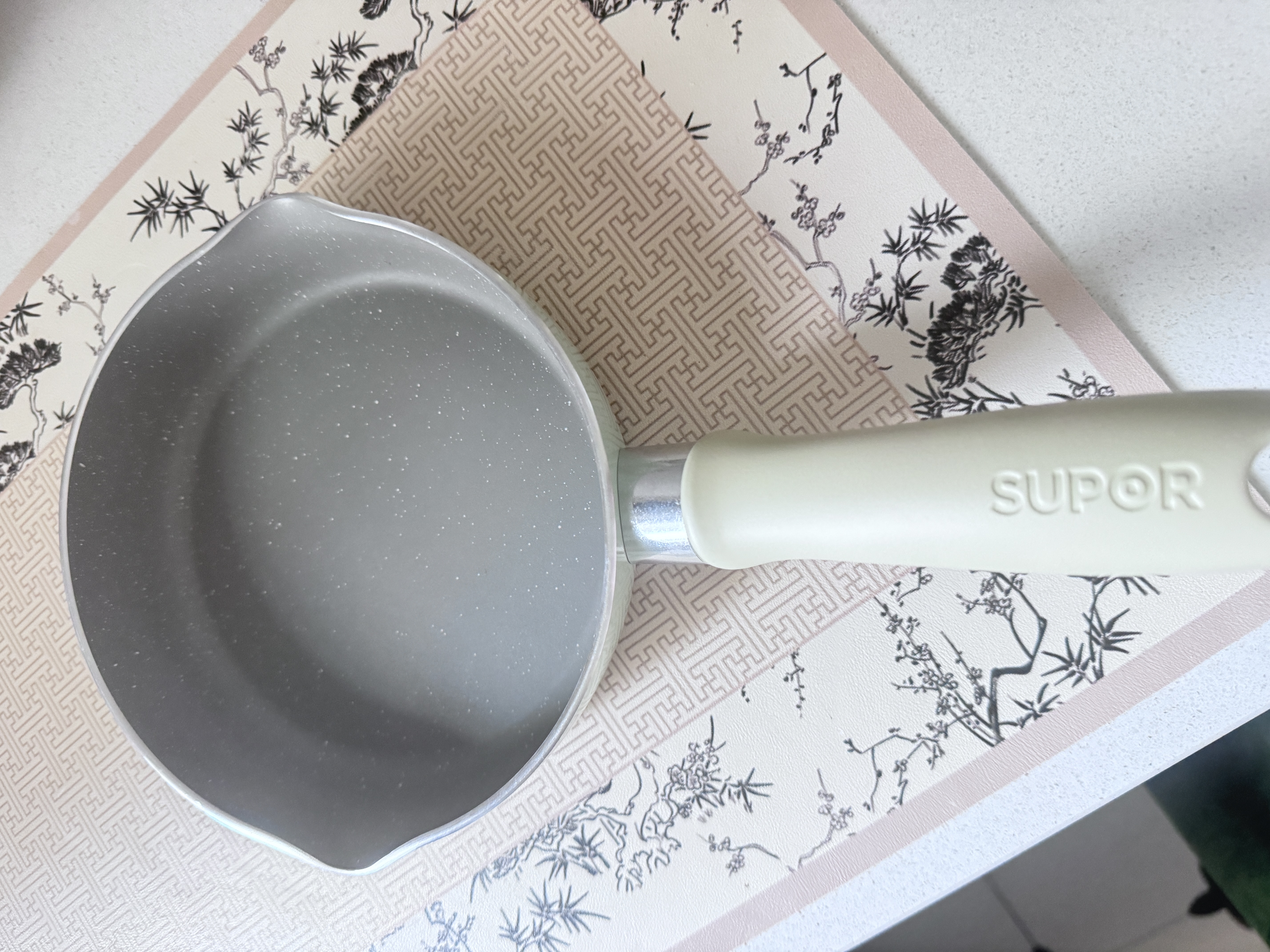 苏泊尔（SUPOR）小煎锅不粘锅 辅食锅婴儿 早餐煎蛋煎锅磁炉通用 EJ16FN01-G 实拍图