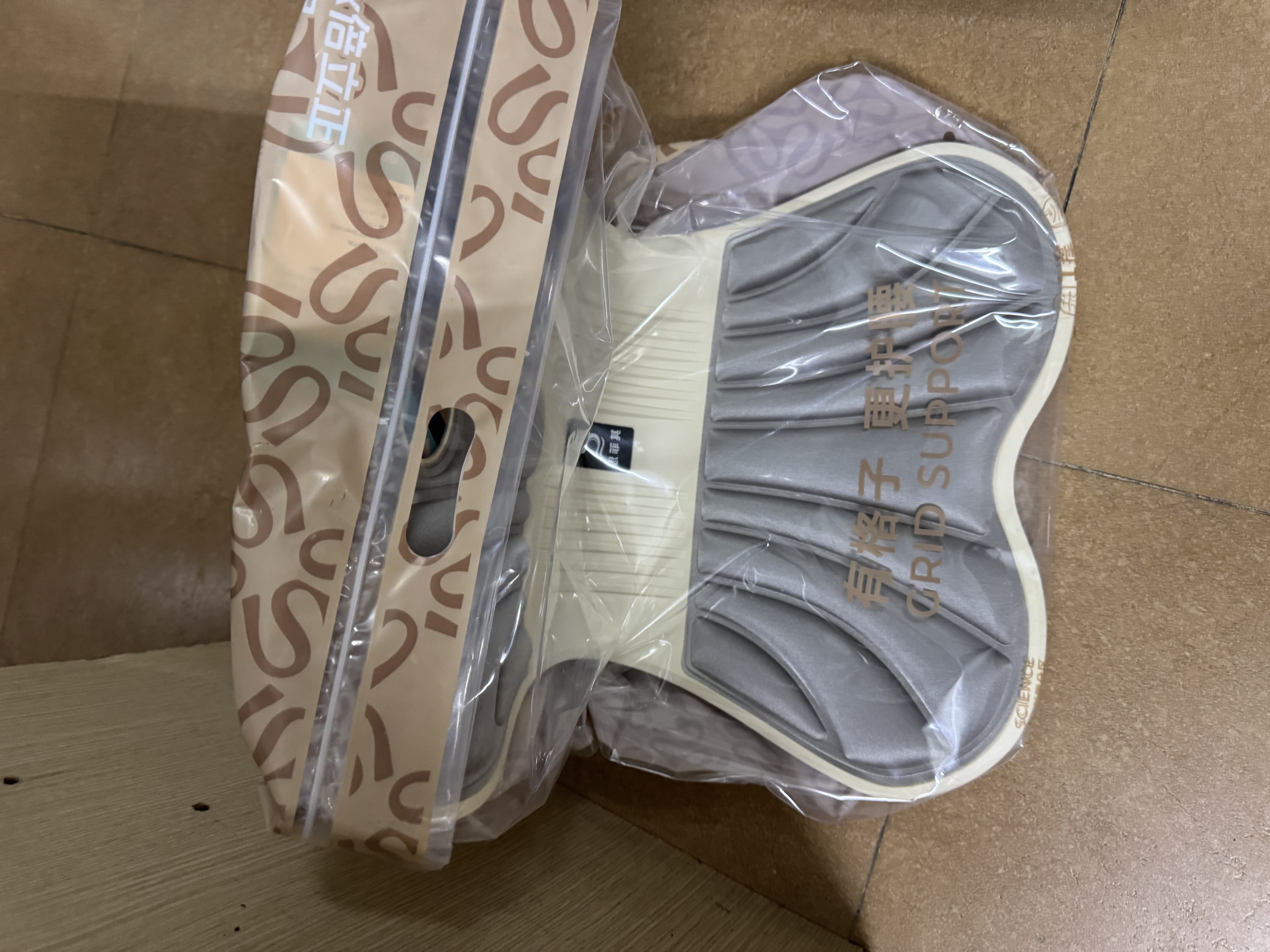 思菲其护腰坐垫久坐神器护腰靠垫人体工学坐姿椅办公舒适透气坐靠一体垫 实拍图