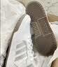 adidas ENTRAP美式校园风运动鞋少年感复古篮球风板鞋阿迪达斯   白色/金属暗银   43 实拍图