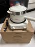 美的（Midea）电煮锅 小电锅 电蒸锅 电火锅 电热锅 分体式可拆洗 2.6L学生宿舍多功能锅 泡面锅 XZC2061 配蒸笼 实拍图
