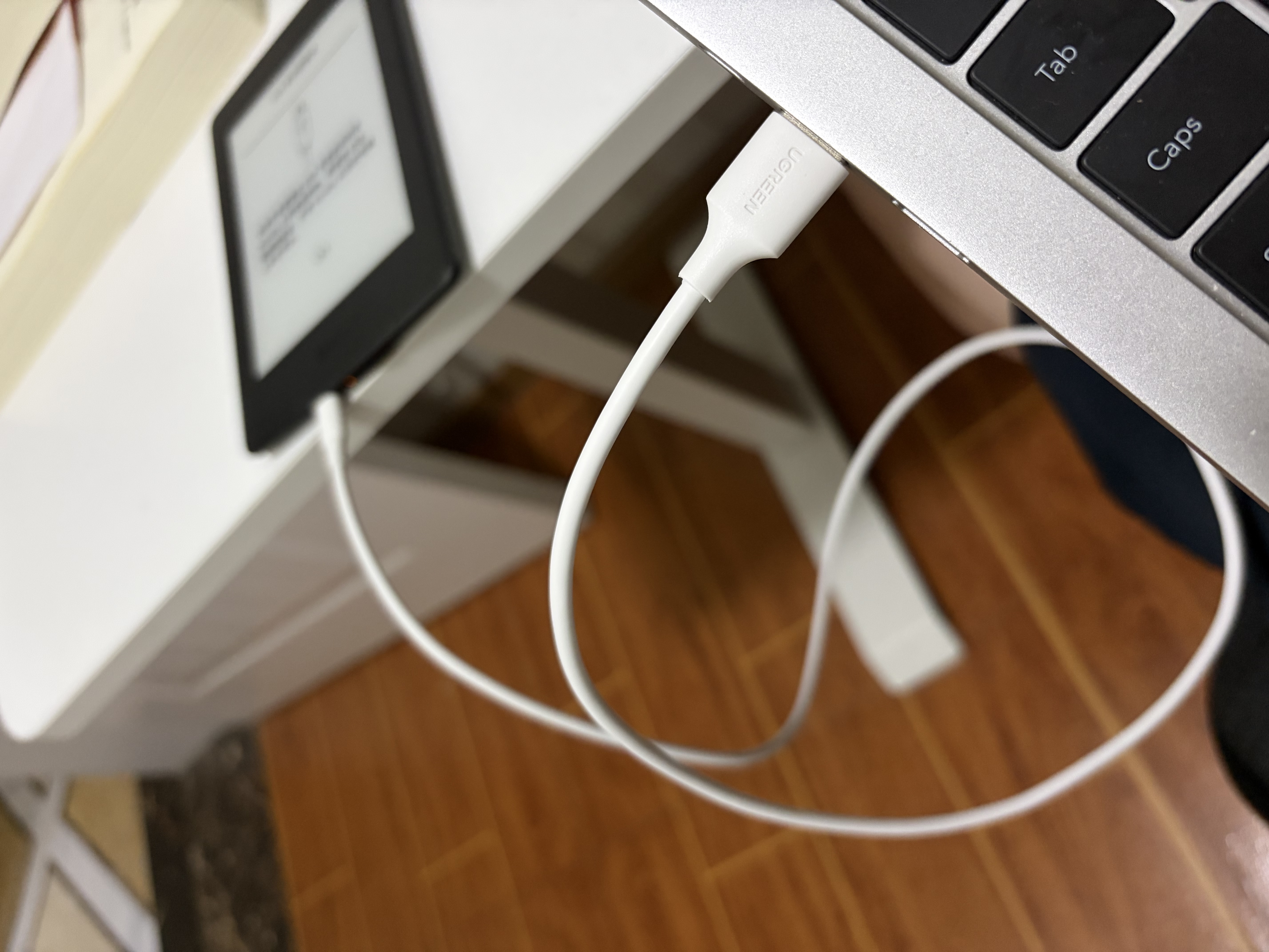 绿联安卓数据线MicroUSB快充电线老式梯形接口适用华为荣耀小米vivo三星oppo手机充电宝充电器车载1米 实拍图
