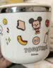 迪士尼（Disney）儿童牛奶杯学饮杯不锈钢水杯学生上学专用杯子宝宝幼儿喝水训练杯 实拍图