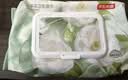 京东京造杀菌湿巾80抽*5包湿纸巾山茶花精华无酒精大包带盖抽取卫生湿巾纸 实拍图