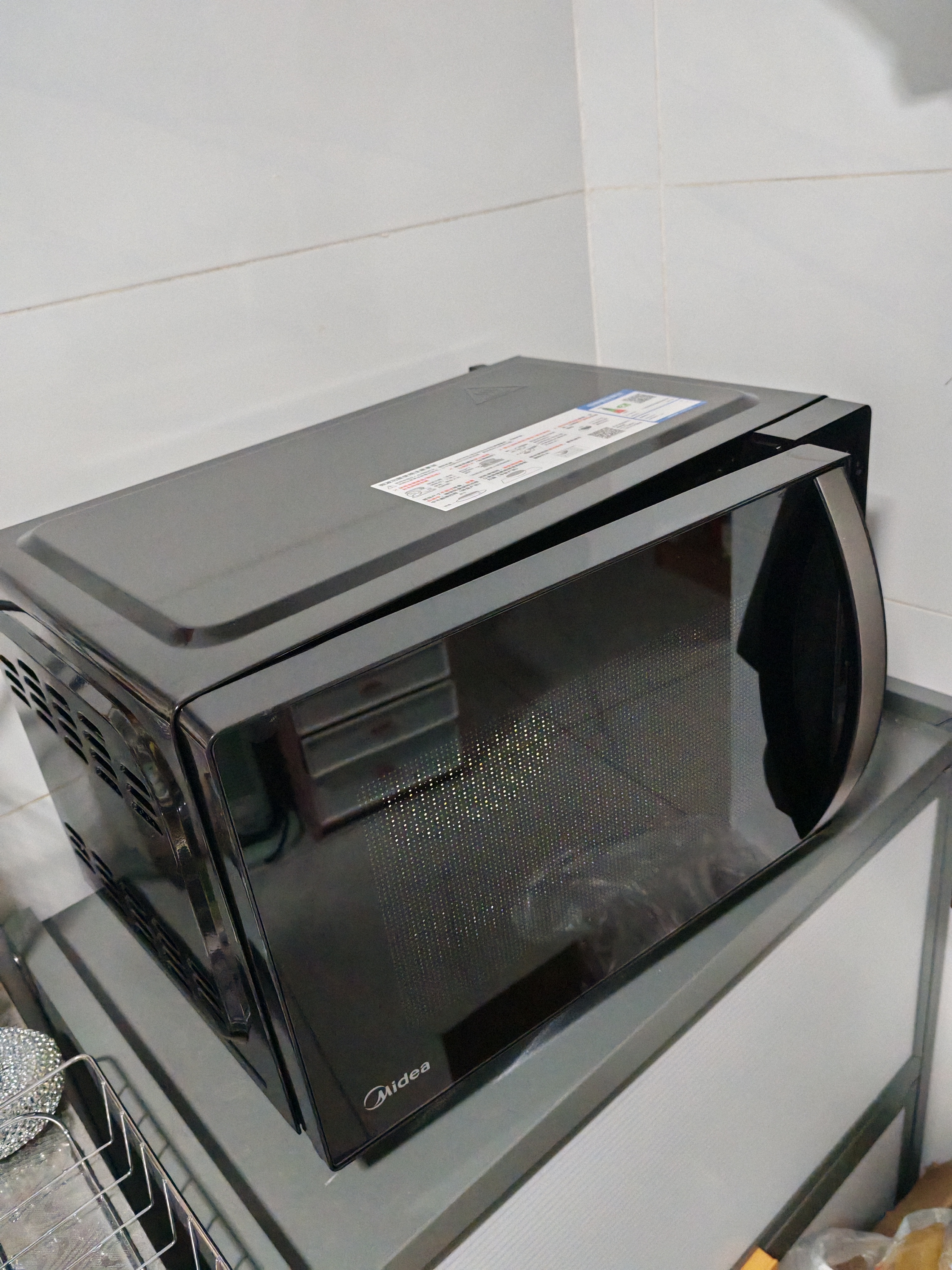 美的（Midea）微波炉速享系列20升微烤一体机 平板加热 智能菜单 易洁内胆C20二代 实拍图