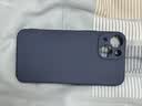 品胜 适用苹果13mini手机壳iphone13mini柔性液态保护套全包防摔13mini超薄软壳直边手机壳 蓝色 实拍图