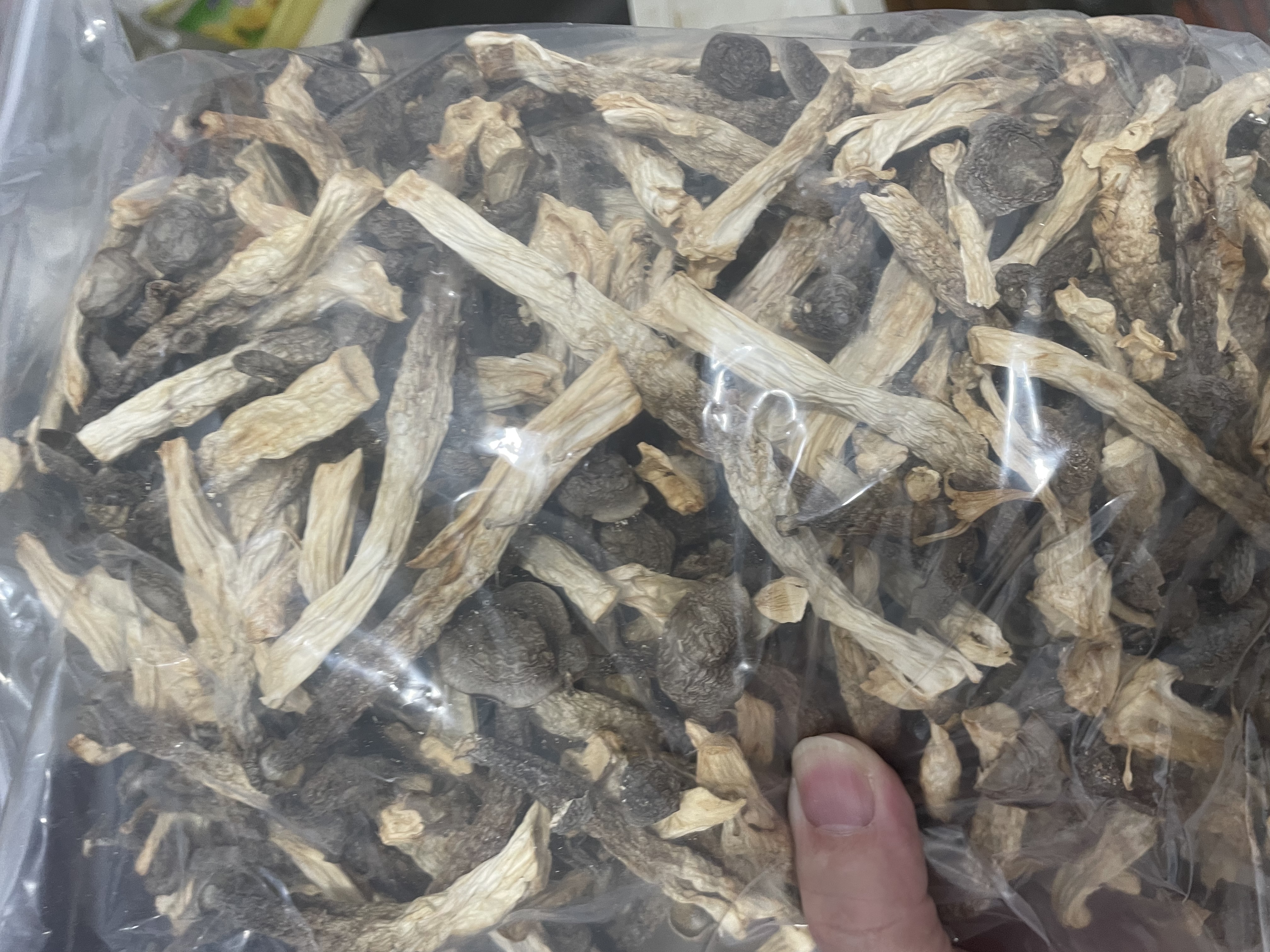 京鲜生福建鹿茸菇干货净重1000g 当季新货脆嫩爽口源头直发 实拍图
