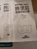 稳健棉里层医用外科口罩透气灭菌一次性独立包装 升级耳带加柔防尘 黑 实拍图
