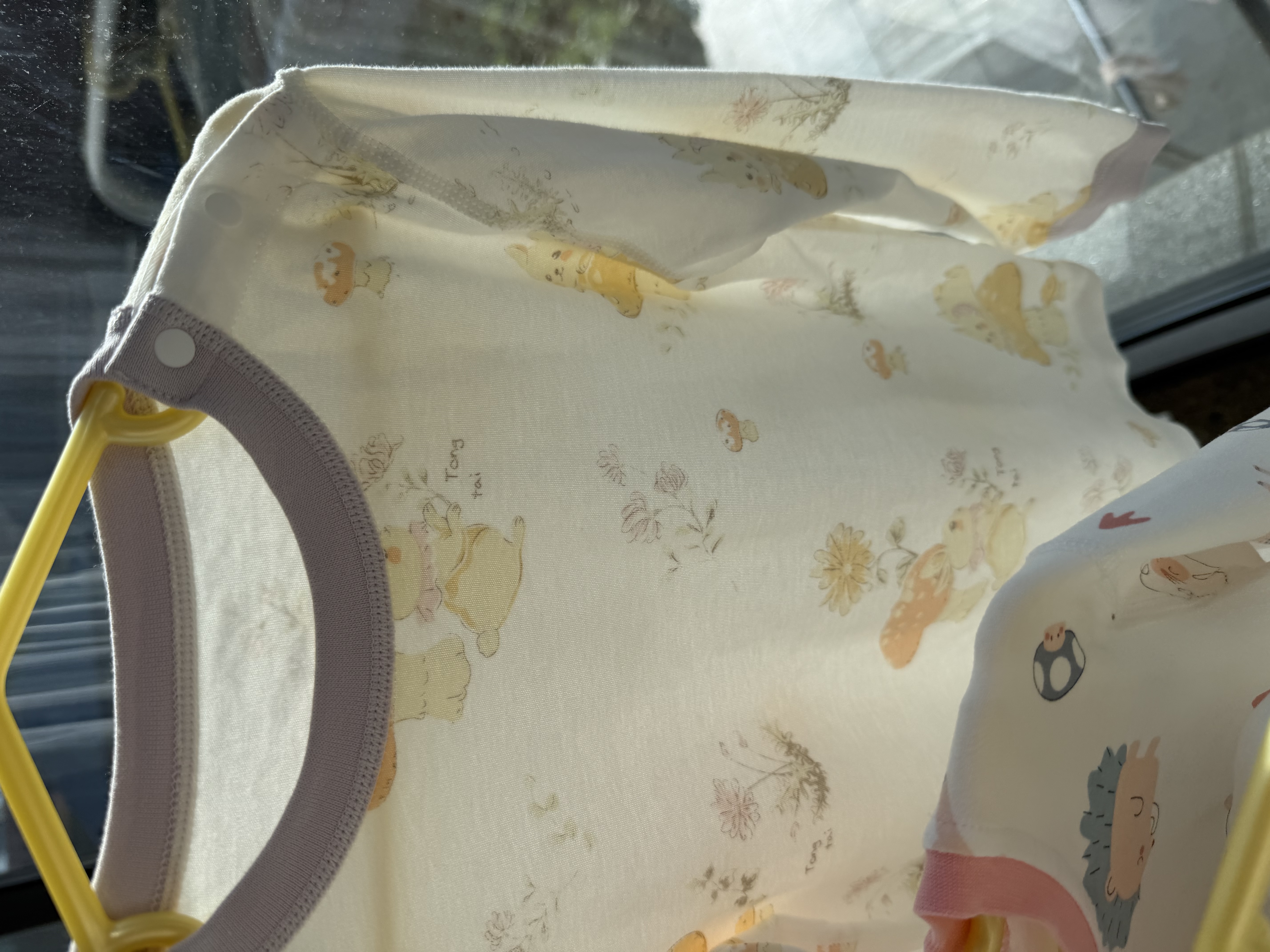 童泰（TONGTAI）宝宝秋衣套装春秋纯棉婴儿衣服儿童内衣男女童家居服黄色100cm 实拍图