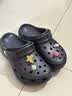 卡骆驰（crocs）经典云朵Clog女沙滩洞洞鞋凉拖鞋206750 黑色  37  实拍图