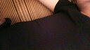 酷系（Cuulrite）女孩拉丁舞服装儿童舞蹈服少儿表演练功夏季比赛服女童拉丁舞裙 黑色连体服短袖+酒红色鱼尾裙 120 身高110-120cm 实拍图