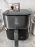 美的（Midea）空气炸锅京东自营2026年新款 家用可视多功能烘焙蒸烤一体机 不锈钢0涂层智能免翻面KZC6054PRO 实拍图