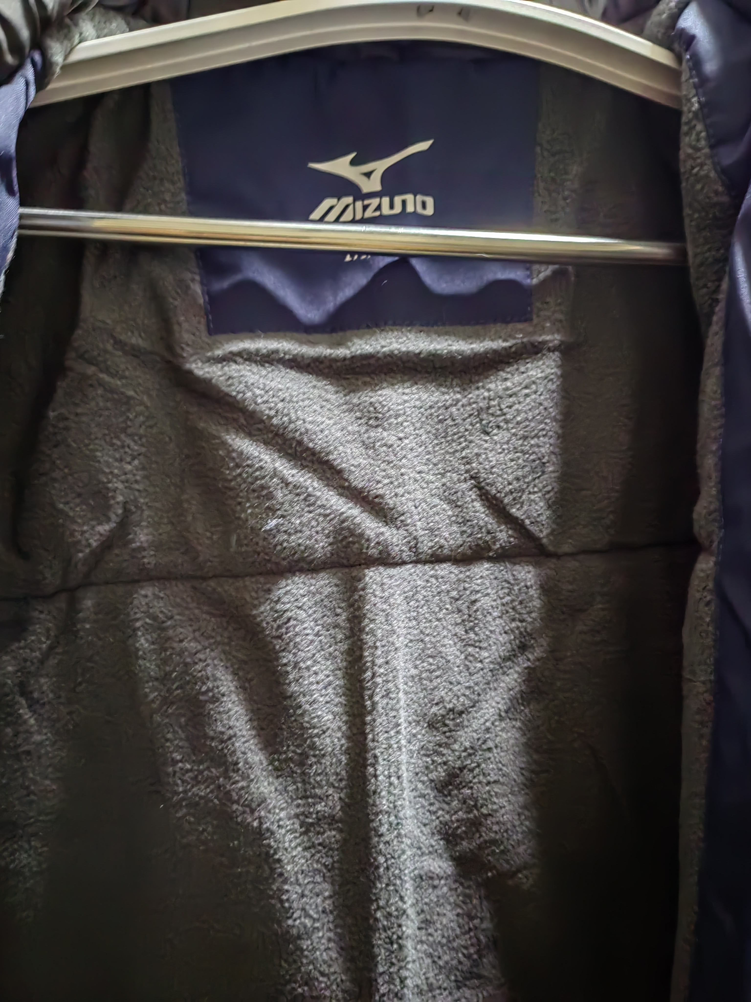 美津浓（MIZUNO）户外夹克男连帽梭织透气情侣锋衣加绒加厚加棉外套男上衣 实拍图